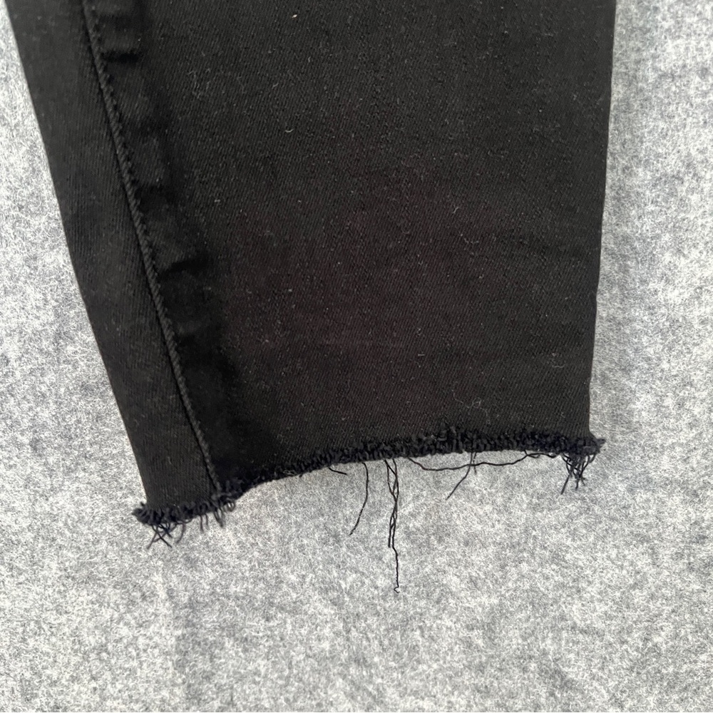 FRANK & EILEEN Women Sligo Denim Ankle Jeans Raw hem Black Size 27 - Picture 5 of 13